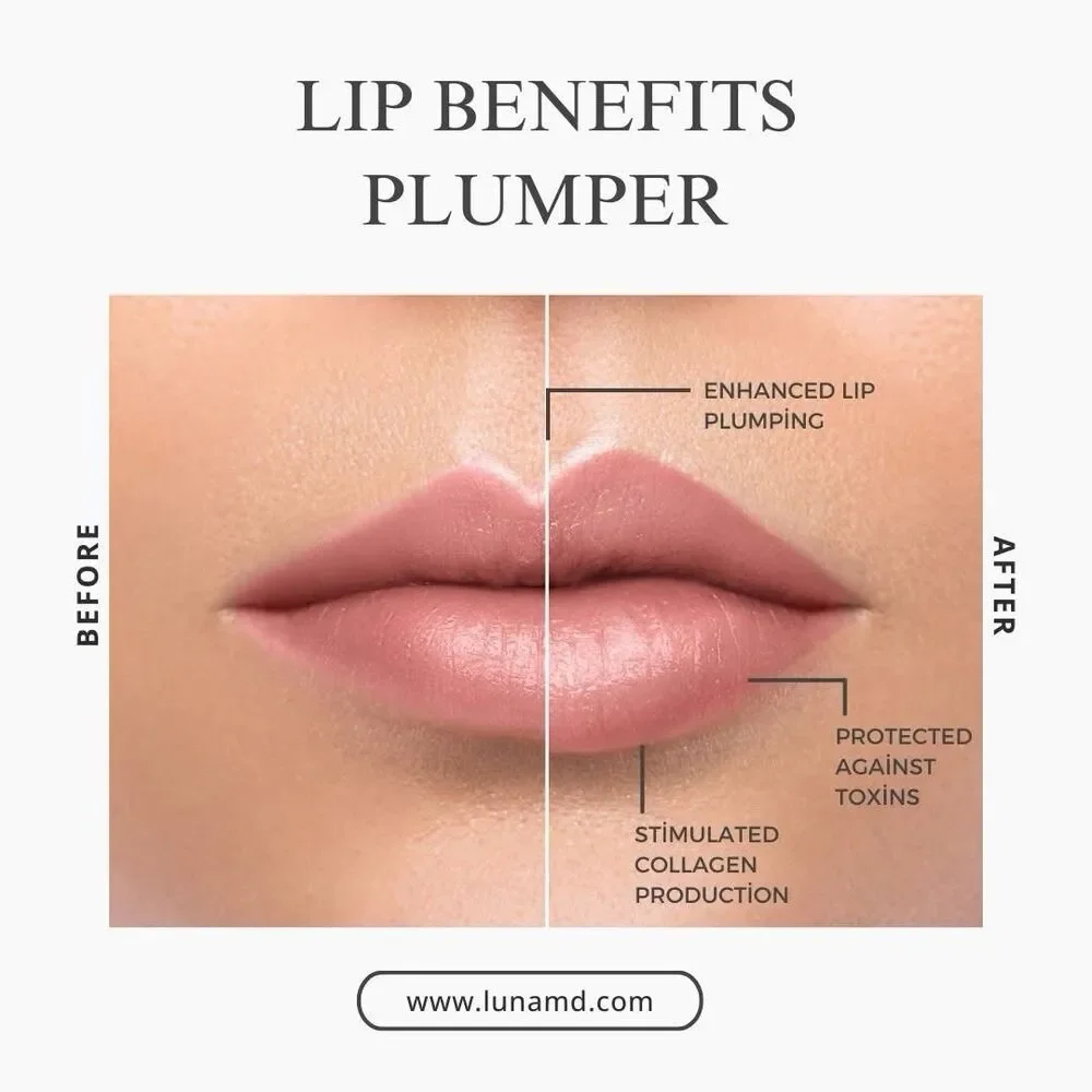 NEW LunaMD Lip Benefits Anti Aging Plumper 0.25 FL OZ Cranberry Flavor Beauty